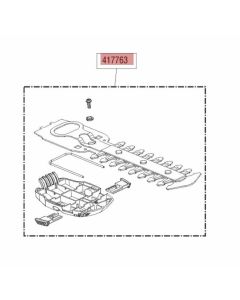 ENSEMBLE DE LAMES DE TAILLE-HAIE GS 7,2 LI - PIECE DETACHEE D'ORIGINE AL-KO AL-417763-Lames pour tailles haies 