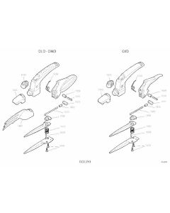 AXE - PIECE DETACHEE D'ORIGINE OUTILS WOLF WO-1436-AXES 