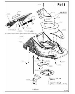 CACHE - WOLF - PIECE DETACHEE D'ORIGINE OUTILS WOLF WO-23724-CACHES 