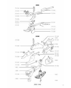 AXE - PIECE DETACHEE D'ORIGINE OUTILS WOLF WO-70132-AXES 