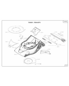 CACHE - PIECE DETACHEE D'ORIGINE OUTILS WOLF WO-38599-CACHES 