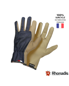 PAIRE DE GANTS DE TRAVAIL - TAILLE 9 RH-JEANT9-Gants de bricolage, manutention 