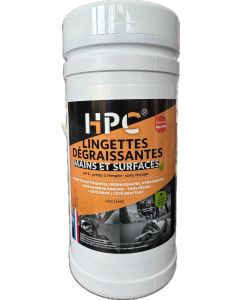 LINGETTES DEGRAISSANTES MAINS ET ATELIERS - POT 80 LINGETTES RH-HPCLM80-Hygiène des mains 