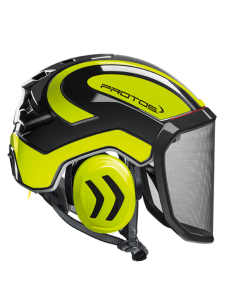 CASQUE ARBORIST INTEGRAL PROTOS NOIR/JAUNE FLUO 312 RH-205002312-Casques 