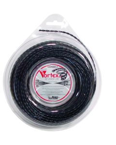 FIL NYLON TORSADE NOIR VORTEX - 2.4X35M - DONUT RH-681200-Fils pour ronces et sous bois 