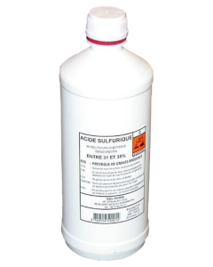 ELECTROLYTE pour BATTERIE Bidon 1 litre - ACIDE - A COMMANDER PAR 18 - livraison en palette obligatoire RH-EL222-Electrolyte acide pour batteries 