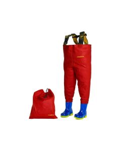 FDS WADERS/SALOPETTE IMPERMEABLE ROUGE POUR ENFANTS TAILLE 244958 RH-KPFIREMAN22/23-COIN DES ENFANTS 