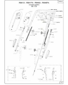 AGRAFE - PIECE DETACHEE D'ORIGINE OUTILS WOLF WO-39758-AGRAFES 