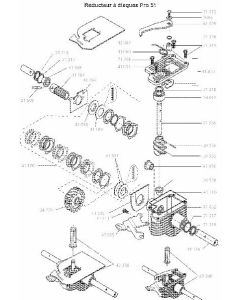 GOUPILLE -5 (EX 5328) - PIECE DETACHEE D'ORIGINE OUTILS WOLF WO-21609-GOUPILLES 