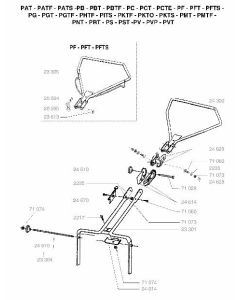 1/2 LIAISON CRANTEE - PIECE DETACHEE D'ORIGINE OUTILS WOLF WO-24629-LIAISONS 