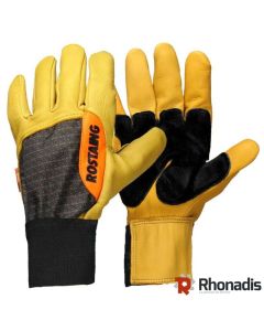 PAIRE DE GANTS BUCHERON - TAILLE 10 - FOREST - ROSTAING RH-FORESTT10-Gants bûcheronnage, anti-coupure et vibration 